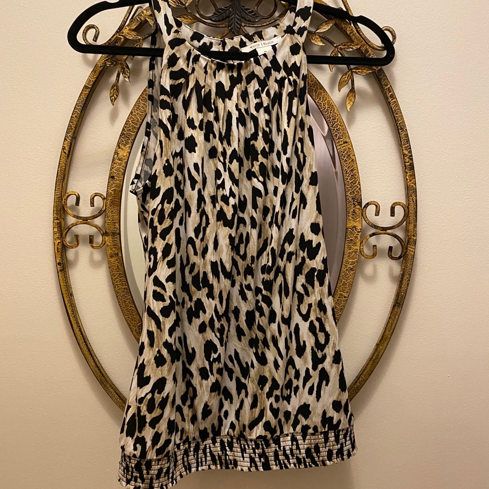 Whbm banded halter top